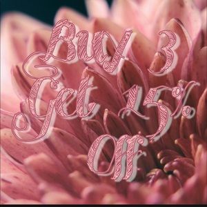 Buy 3 Get 15% OFF